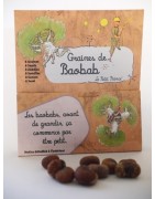 5 sachets de 8 graines de baobab (Adansonia digitata) - Le Petit Prince