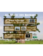 Kit plantation école n°2 : 4 mini-serres, 100 graines de baobab chacal, posters,...
